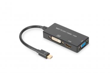 Cable convertidor mini DisplayPort 3 en 1 