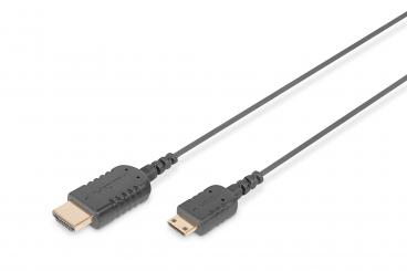 Câble de branchement HDMI à haut débit de type C vers A, HighFlex 