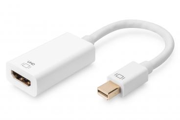 Adaptador/convertidor Mini DisplayPort activo, DP a HDMI 