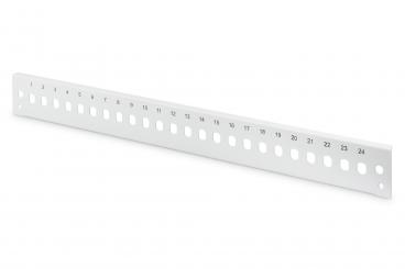 Glasfaser Spleißbox Frontblende, Schnellverschluss, 24x ST SX, 1HE 