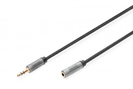 Câble d'extension audio, jack mâle 3,5 mm vers jack femelle 3,5 mm  
